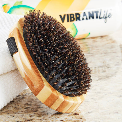 Bamboo Palm Pet Brush